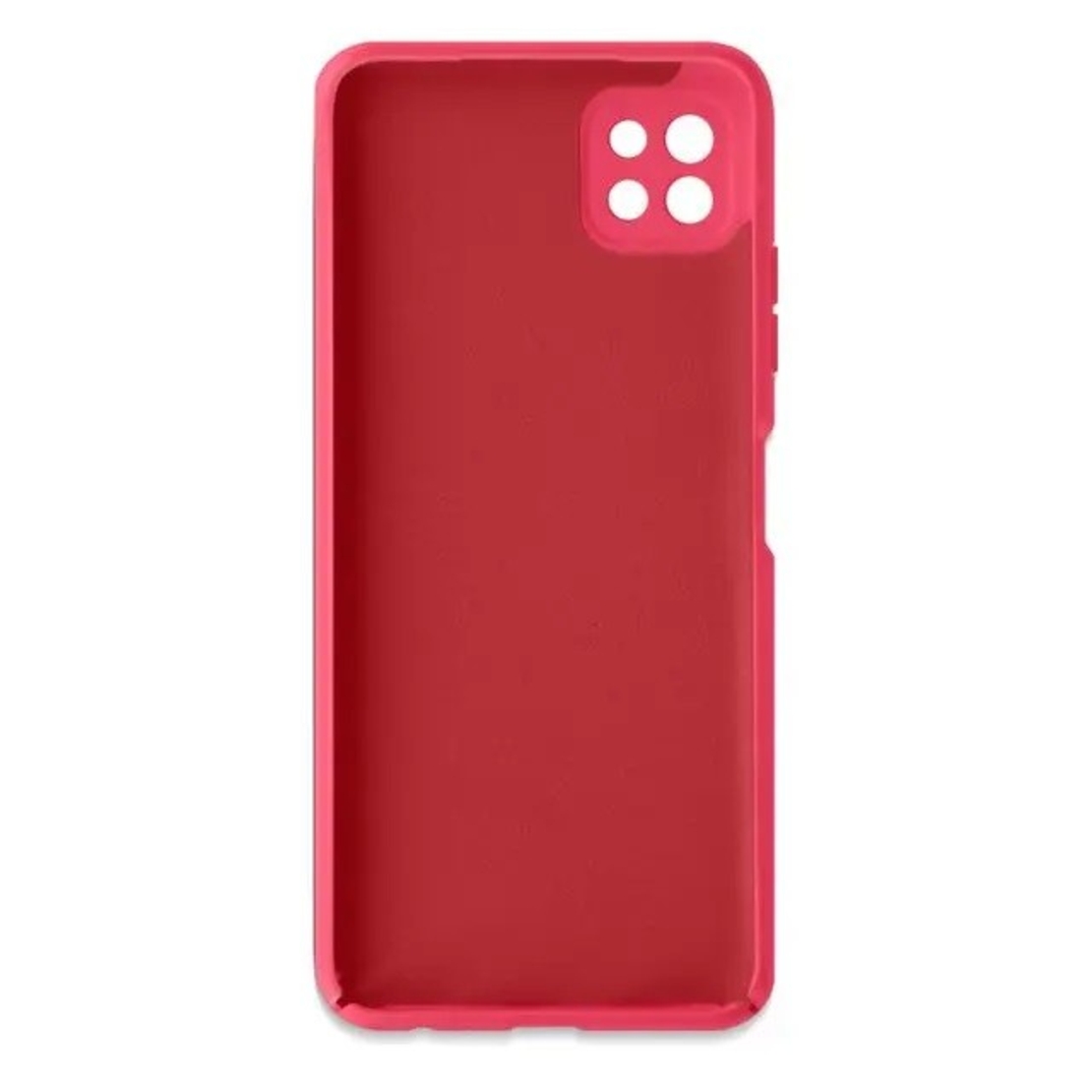 Husa protectie Vafy pentru Samsung A22 5G Liquid Silicone Roz Fuchsia/Roz