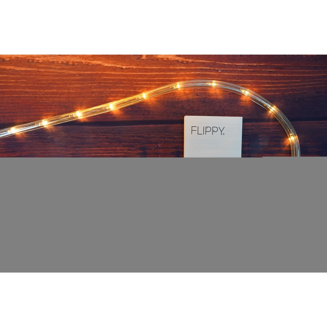 Instalatie Craciun, 76 m, 1824 Led-uri ,Furtun Luminos, Alb cald, 8 jocuri de lumini, Transformator, Sectionabila, 220 V, Vafy