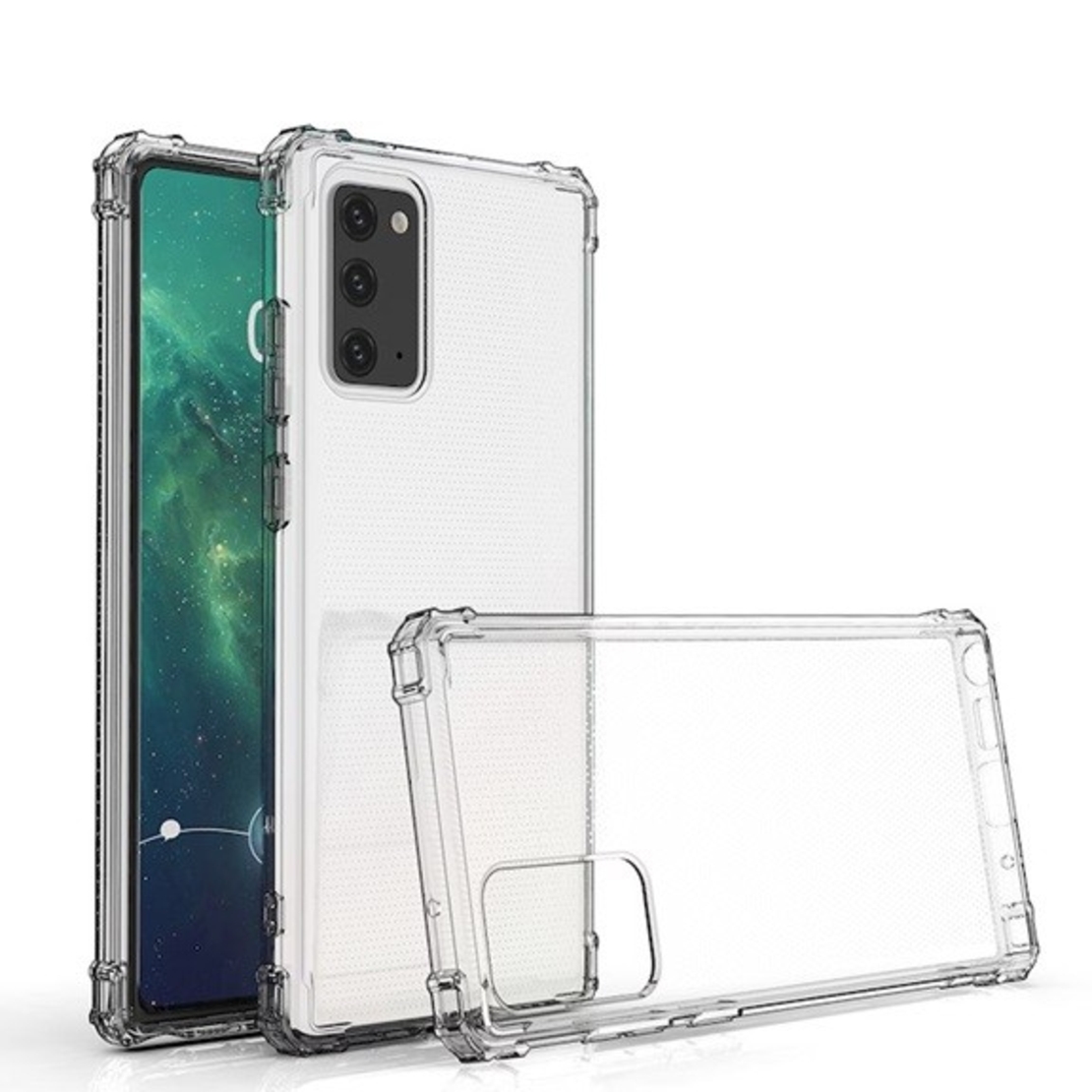 Husa Protectie,, Vafy, compatibila cu Samsung S20, TPU Antisoc, Protectie Colturi, Rezistenta la Impact, 1.5 mm, Transparenta