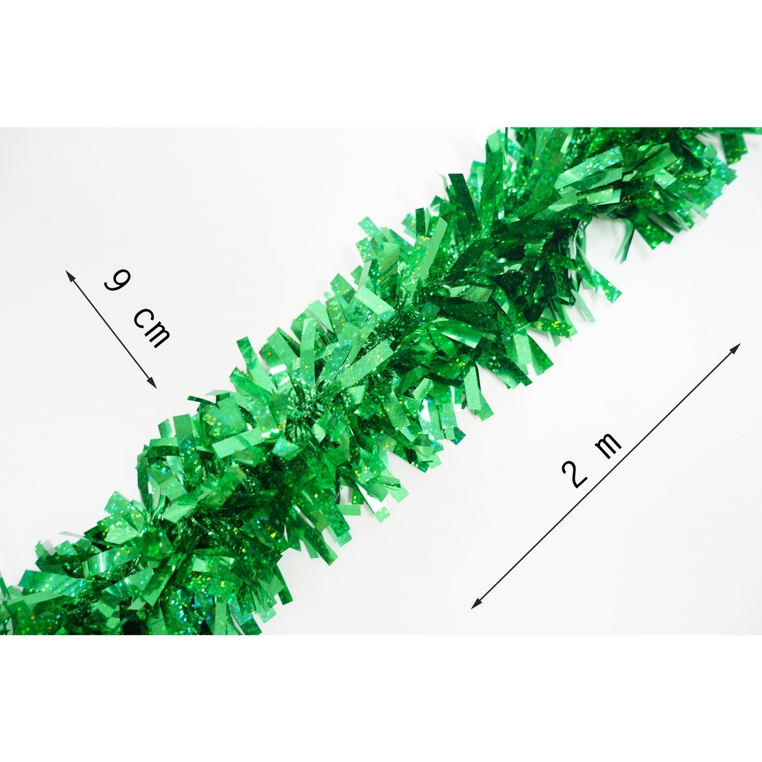 Beteala Craciun, Flippy, verde, marimea: 2 m x 9 cm material:folie PVC, interior/exterior