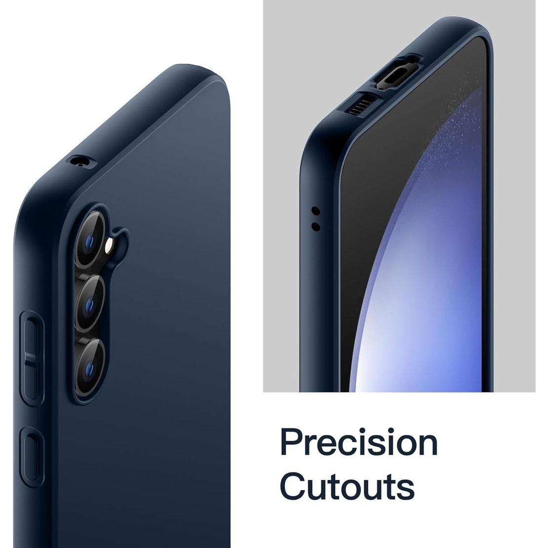 Husa de Protectie Matte TPU, Vafy, pentru Xiaomi Redmi Note 12 5G, Protectie Camera, Antisoc, Antizgariere, Antialunecare, Acoperire Completa, Albastru