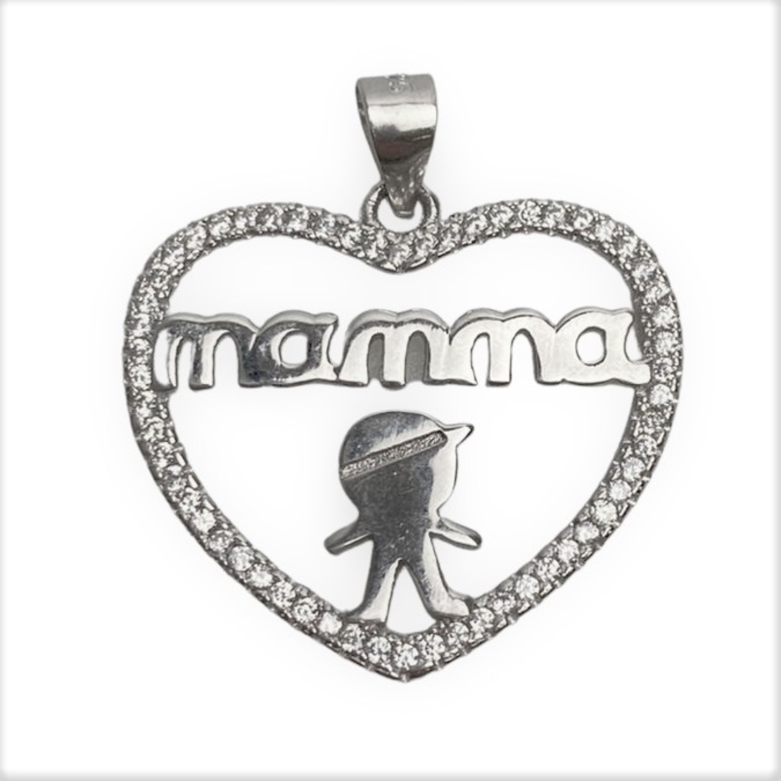 Pandantiv Argint 925 Mamma, 2.44 g