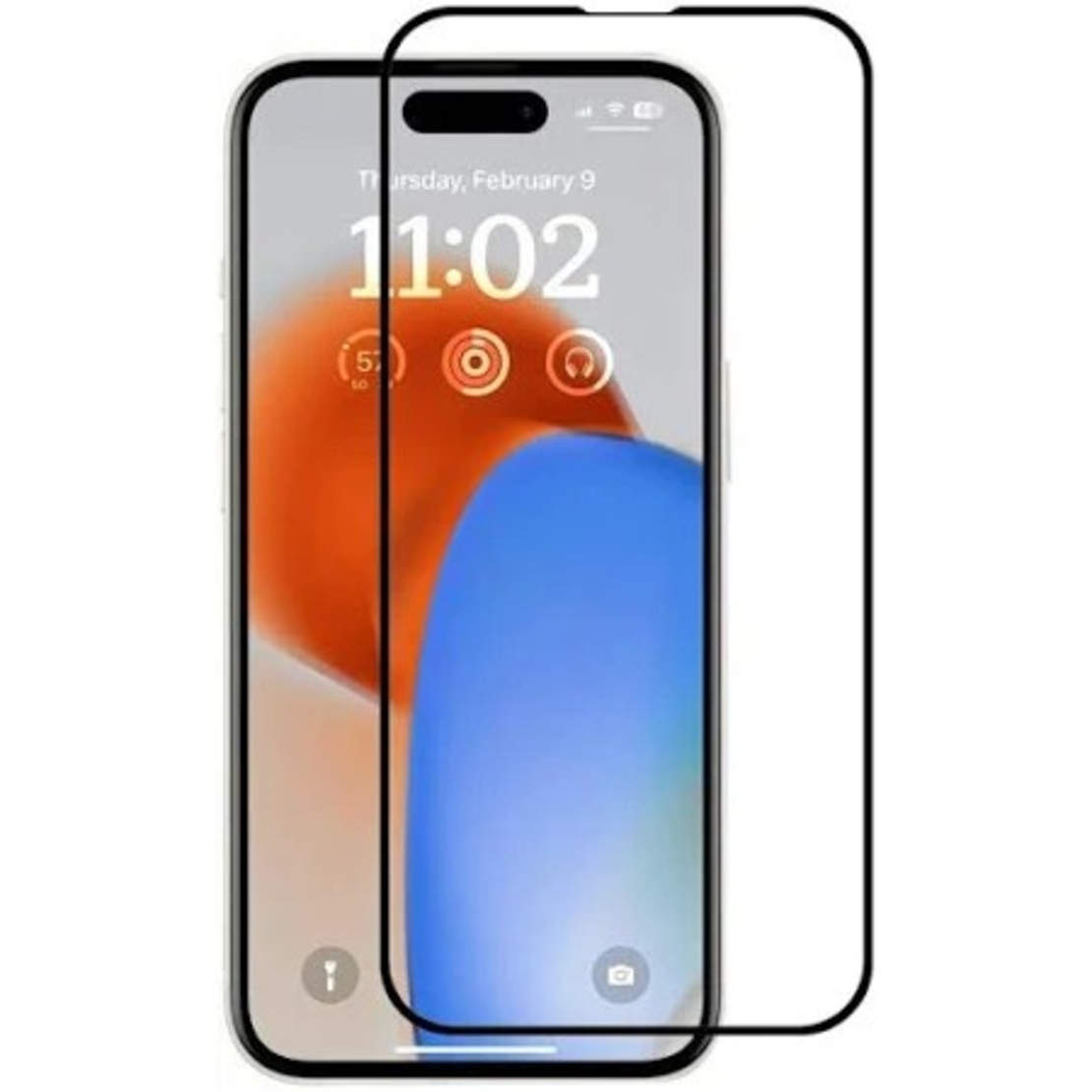 Folie Sticla Securizata, Vafy, compatibila cu Apple iPhone 15 Pro Max, Sticla ESD, Super HD Glass, Anti-static, Margini Negre, Transparent