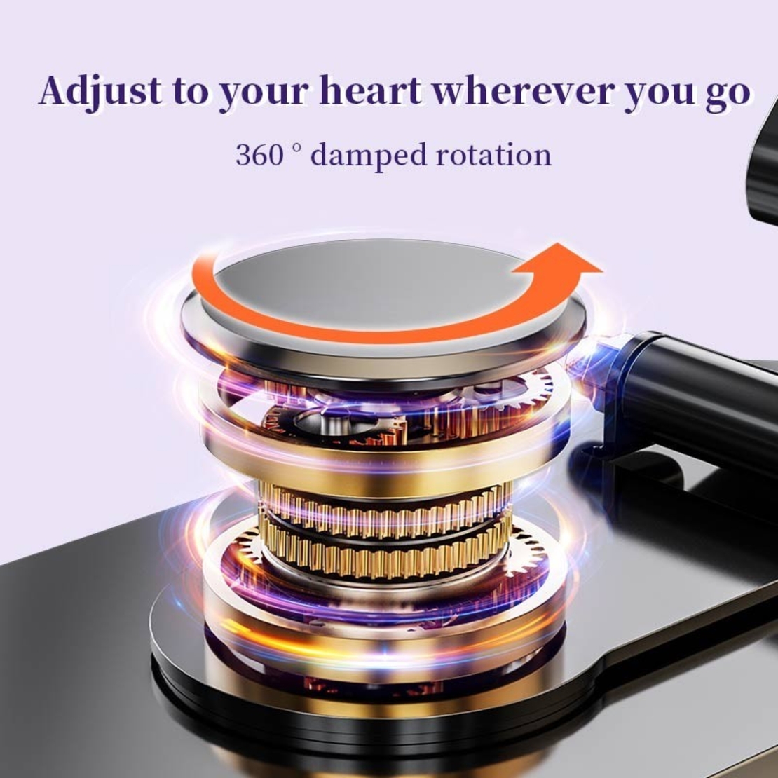 Suport pentru Telefon, Flippy, Suport Pliabil pentru Streaming, din Aliaj de Aluminiu, Compatibil cu Tableta, pentru Birou, 14.6 x 11.5 x 7 cm, Aurora Silver