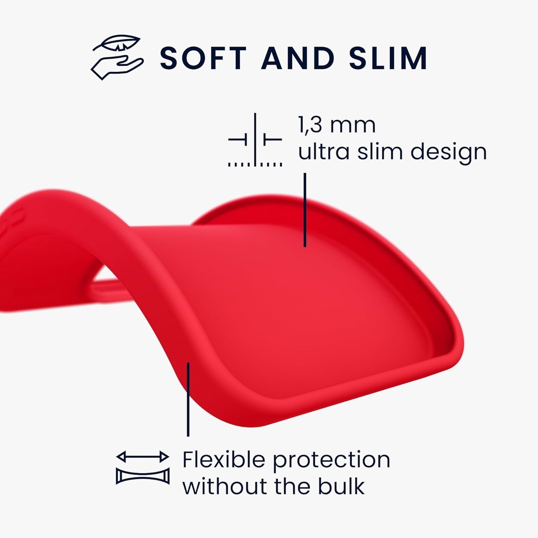 Husa de Protectie Matte TPU, Vafy, pentru Samsung Galaxy A15, Protectie Camera, Antisoc, Antizgariere, Antialunecare, Acoperire Completa, Rosu