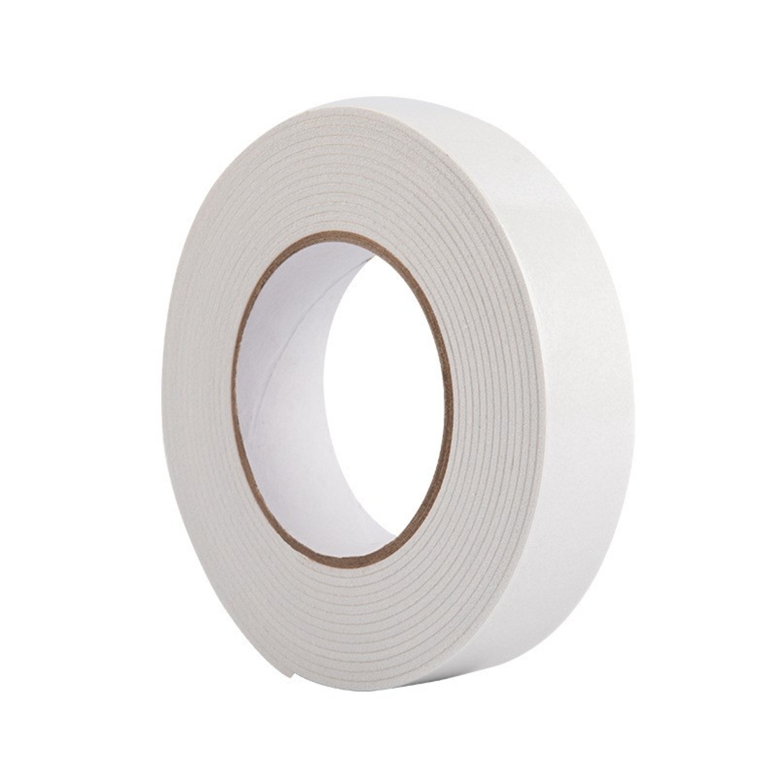 Banda Dubla Adeziva, Flippy, Banda Adeziva cu Burete, pentru Cadouri si Ambalaje, 3 m, Latime 2.5 cm, Alb
