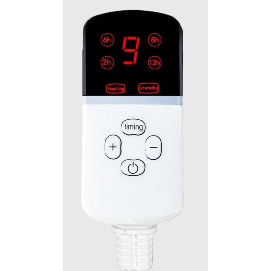 Patura electrica pentru animale de companie, perna pentru caini, 45 x 45 cm, 25W, 2 trepte de reglaj perna pentru pisici, anti-alunecare, Gri