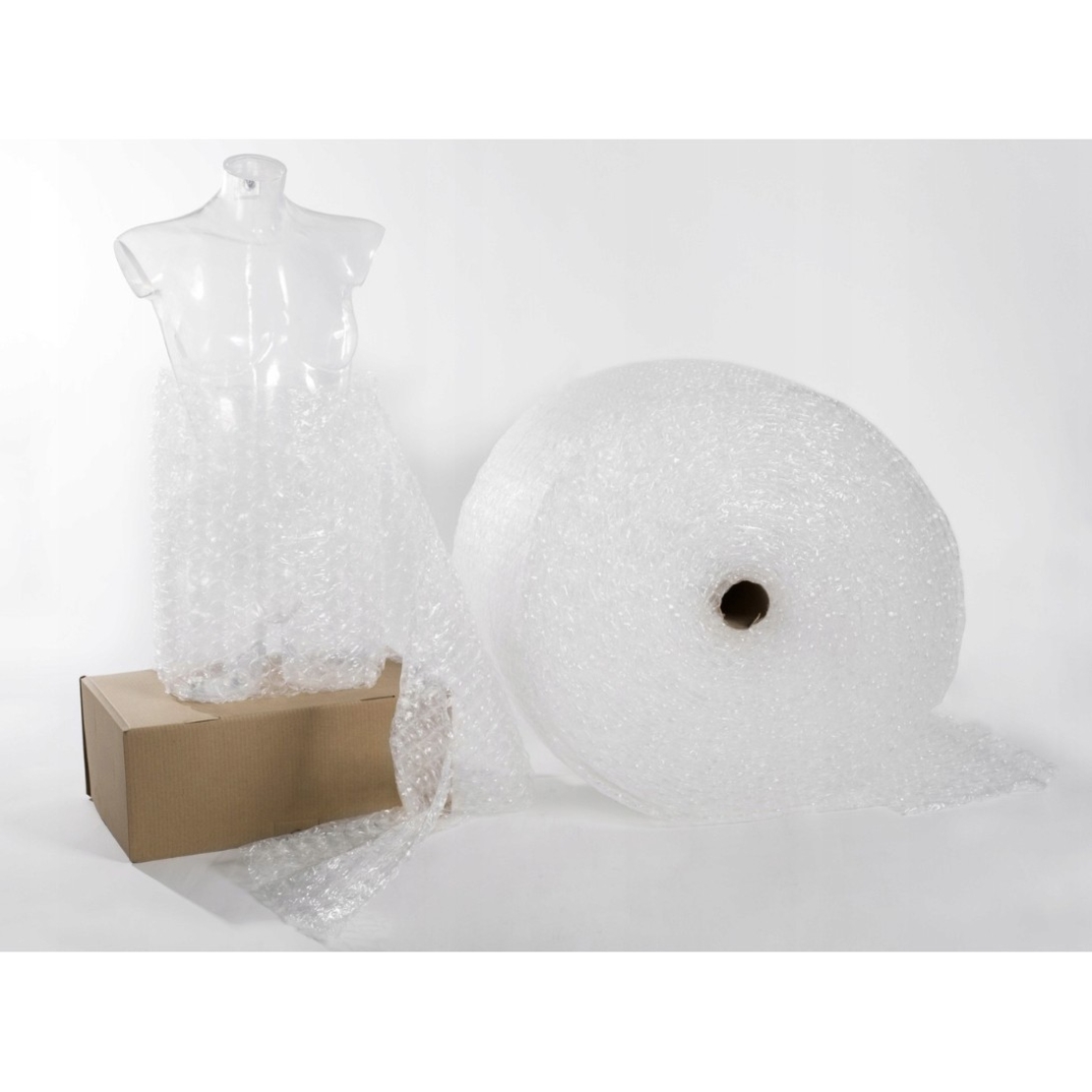 Rola Folie cu Bule, Flippy, Lungime 100 m, Latime 0.8 m, 40 Grame pe mp, pentru Ambalare si Protectie, Transparenta