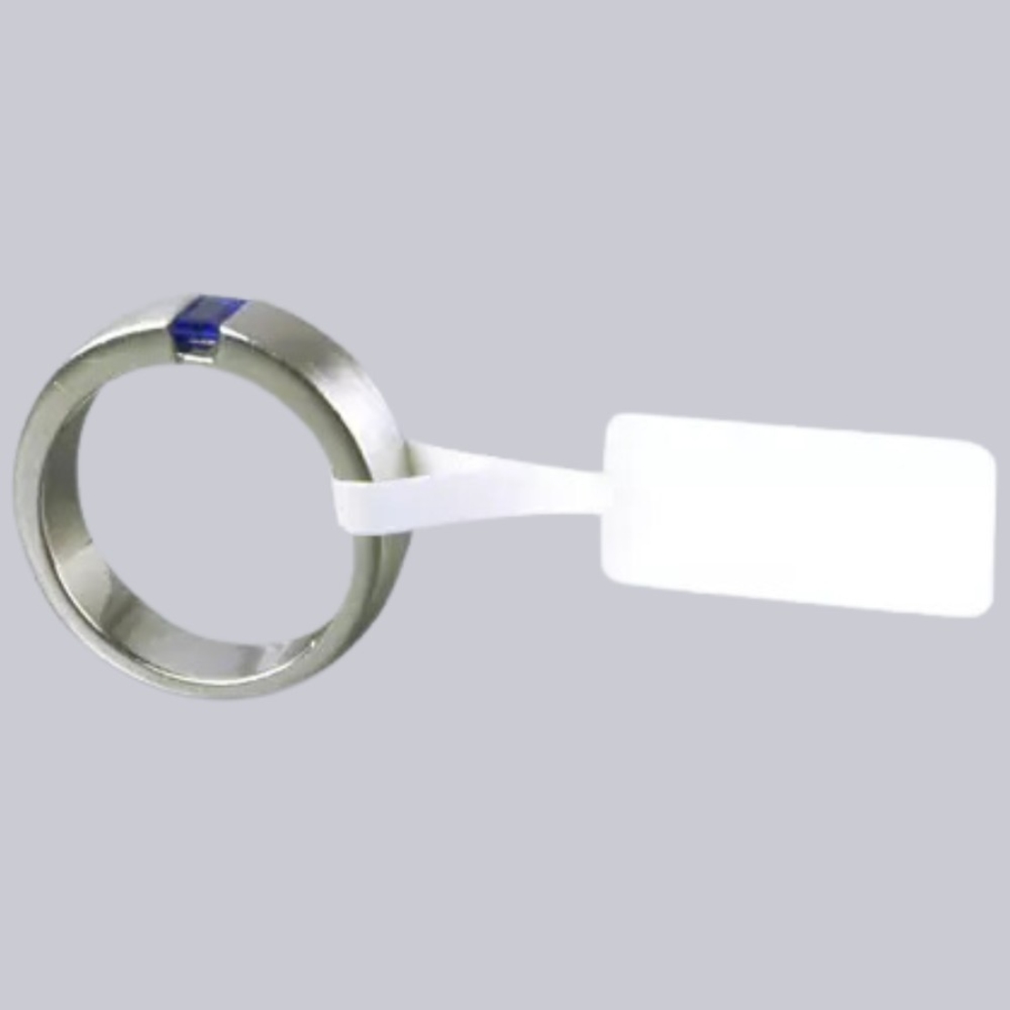 Rola Etichete Bijuterii, Flippy, 1000 et./rola, din Plastic, 90 x 30 mm, Alb