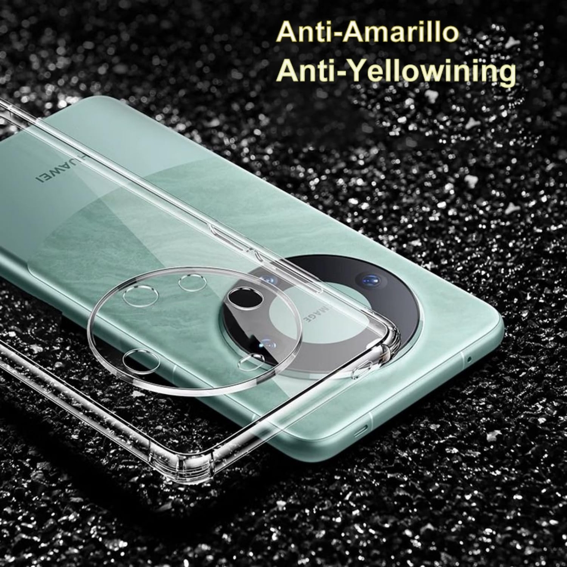 Husa de Protectie, Vafy, Compatibila cu Huawei Mate 60 Pro, TPU, Transparent