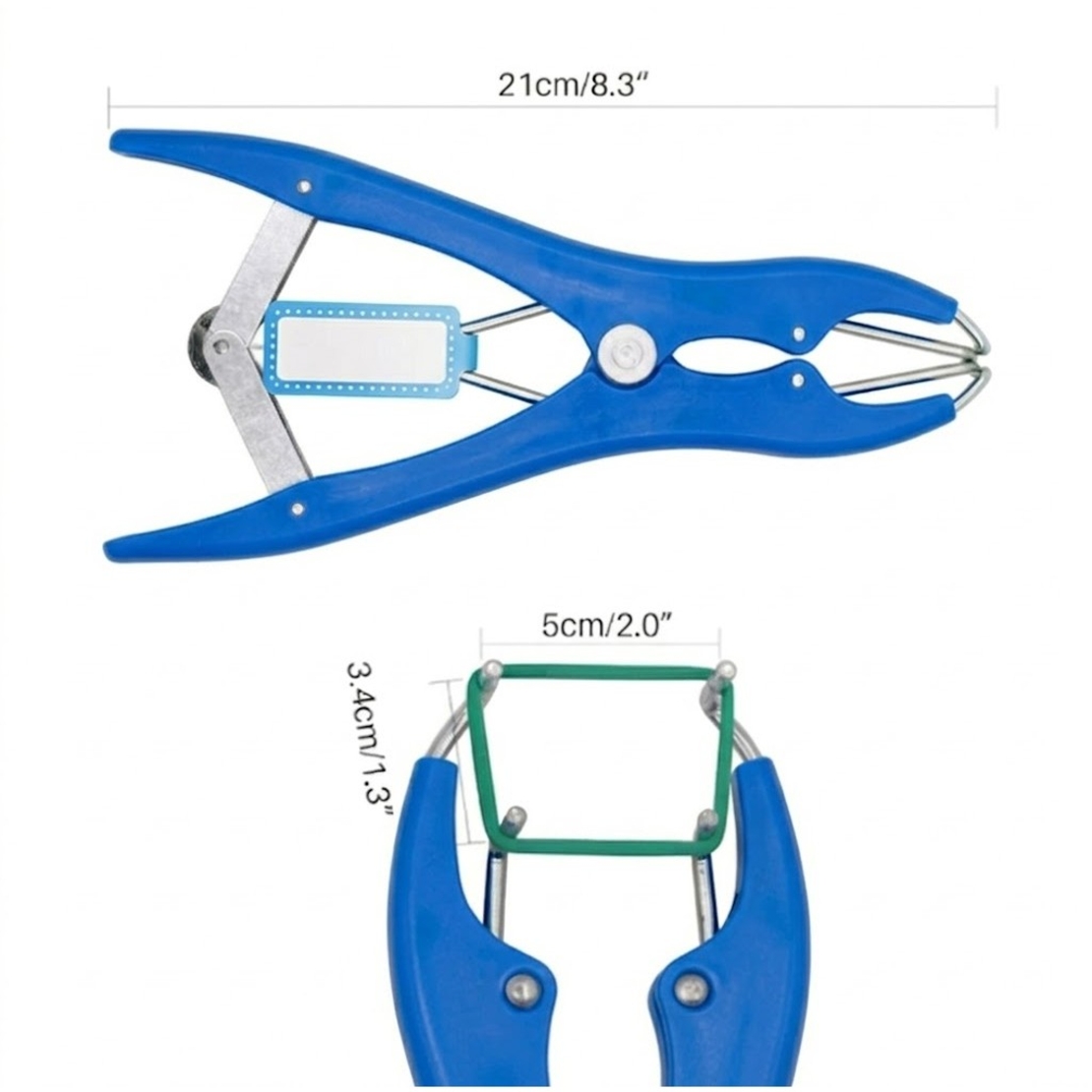 Cleste Pentru Castrarea Animalelor, Flippy, Control Temperatura 40 Grade, 3.5 W, 21 x 6 cm, Albastru