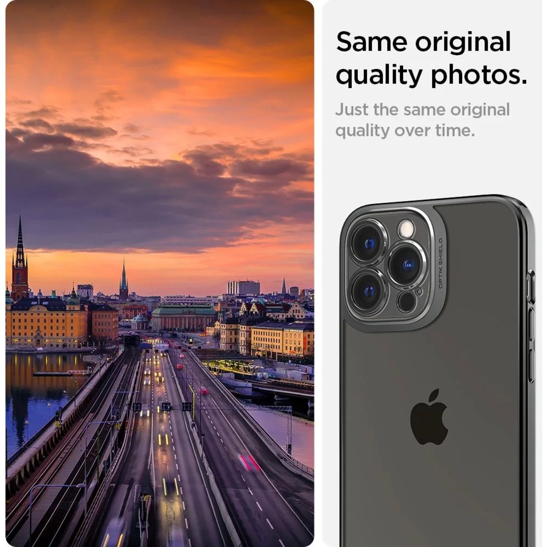 Husa de protectie pentru Apple iPhone 14 Plus, Vafy, Bracket series cu suport si protectie pentru camera, Negru