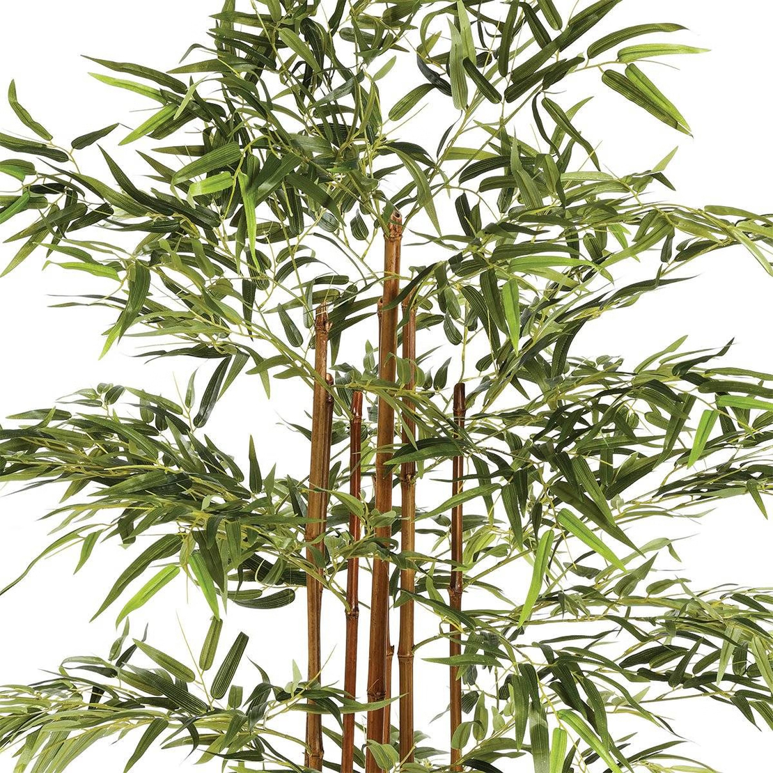 Planta artificiala Atmosphera Bambou cu ghiveci, bambus, 105x98x185 cm, verde