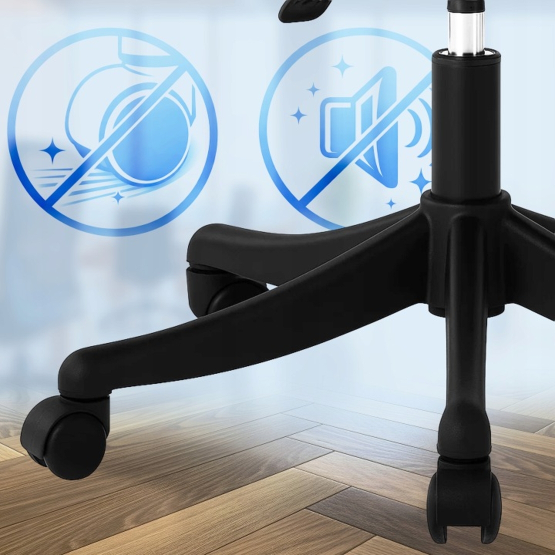 Scaun birou ergonomic, reglabil, cu suport lombar si tetiera, plasa mesh, maxim 120 kg, 50x50x126 cm, negru