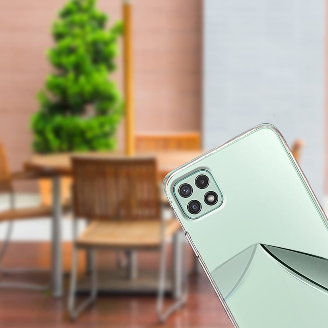 Husa de protectie pentru Samsung Galaxy A22 5G, Vafy, TPU Transparenta