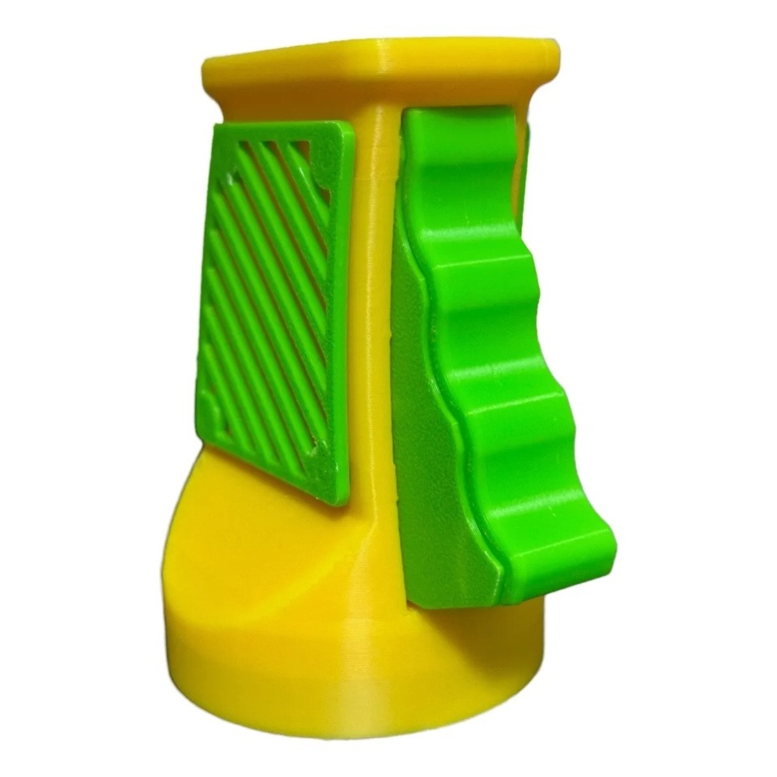 Desfacator Doze, Vafy, din ABS, 10.7 x 8 cm, Manual, Galben/Verde