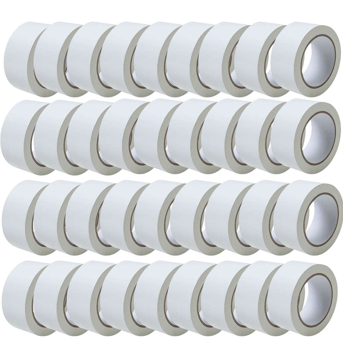 Set 36 Role Banda Adeziva, Low Noise, 5cmx66 m/Rola, Adeziv Acrilic, Ambalare Colete/Pachete, Alb