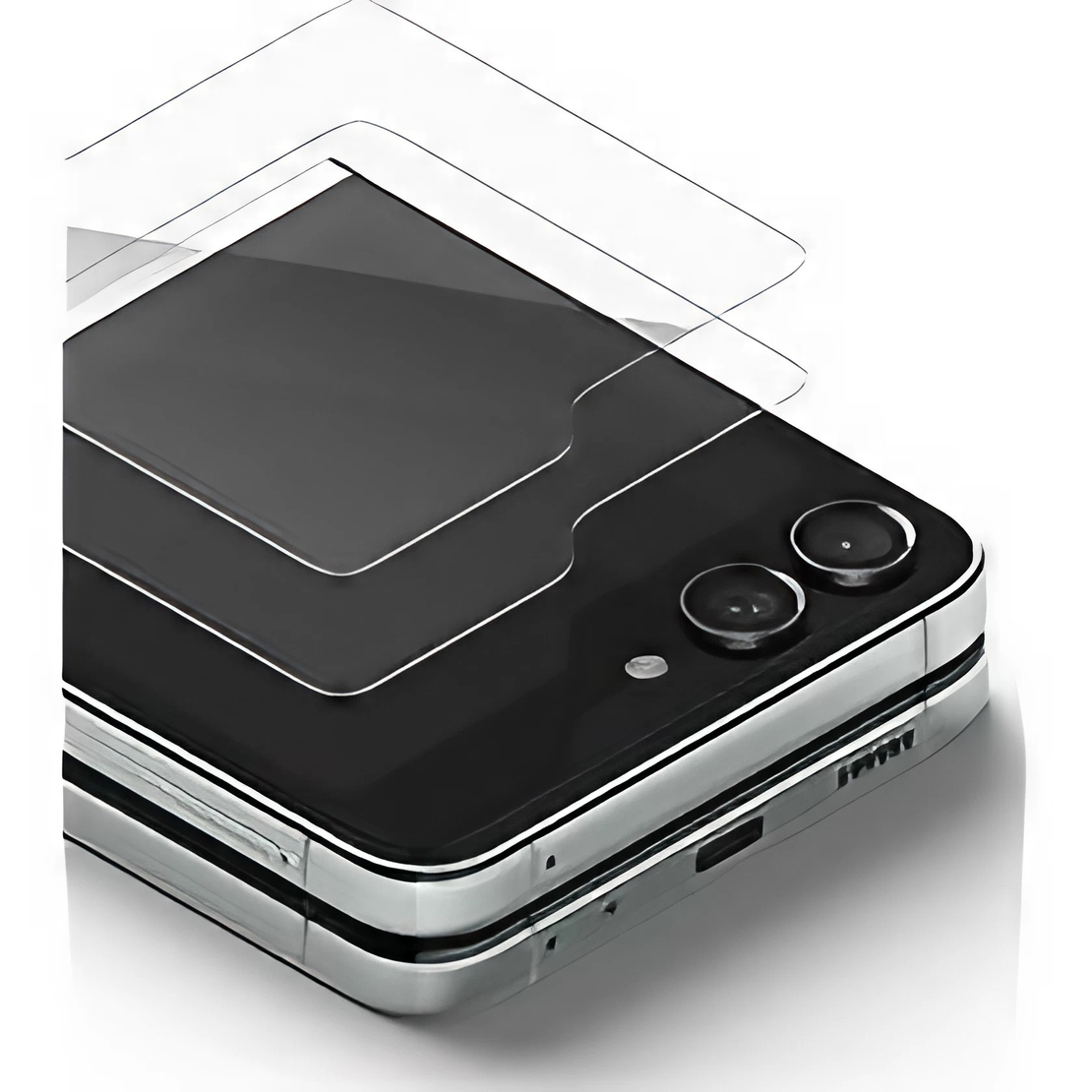 Folie Sticla Securizata, Vafy, Pentru Samsung Galaxy Z Flip5, 2.5D, HD, Transparenta