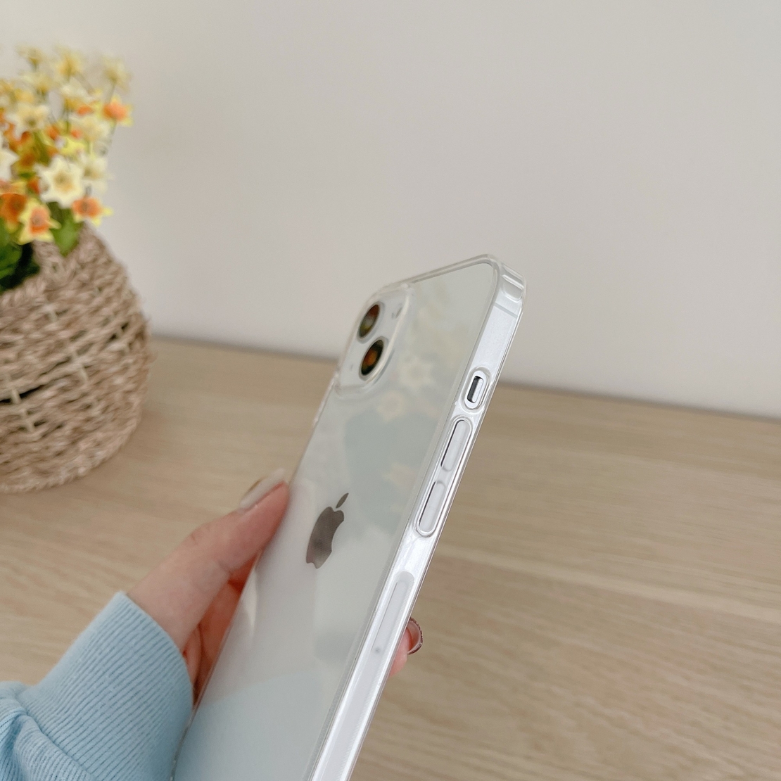 Husa de protectie Vafy compatibila cu Apple iPhone 13 Mini Protect Plus Transparent