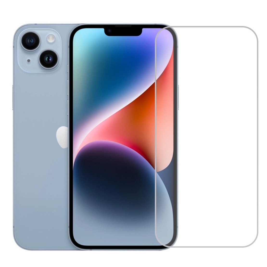 Folie de Protectie pentru Apple iPhone 14 Plus, Vafy, Sticla Securizata 3D, High Definition pentru Ecran complet, Anti Zgirieturi, Anti bule, Transparenta