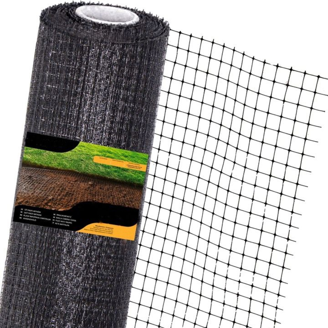 Plasa gradina anti daunatori si cartite, 30g/m2, 1x100metri, neagra