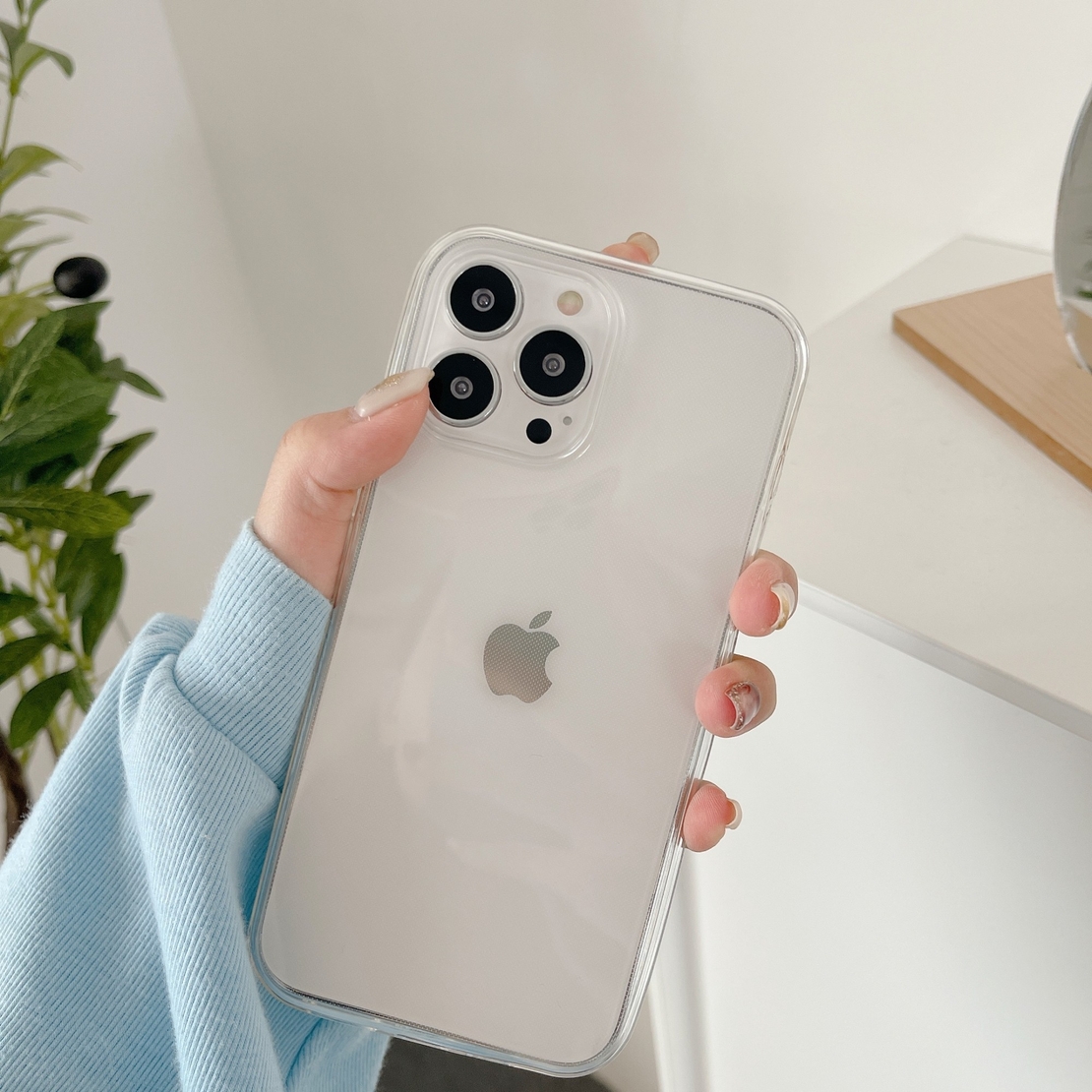 Husa de protectie Vafy compatibila cu Apple iPhone 13 Pro Full Tpu 360 Transparent