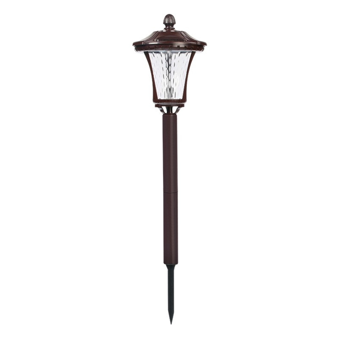 Lampa solara cu prindere in pamant, Flippy, inaltime 65 cm, Alb Rece