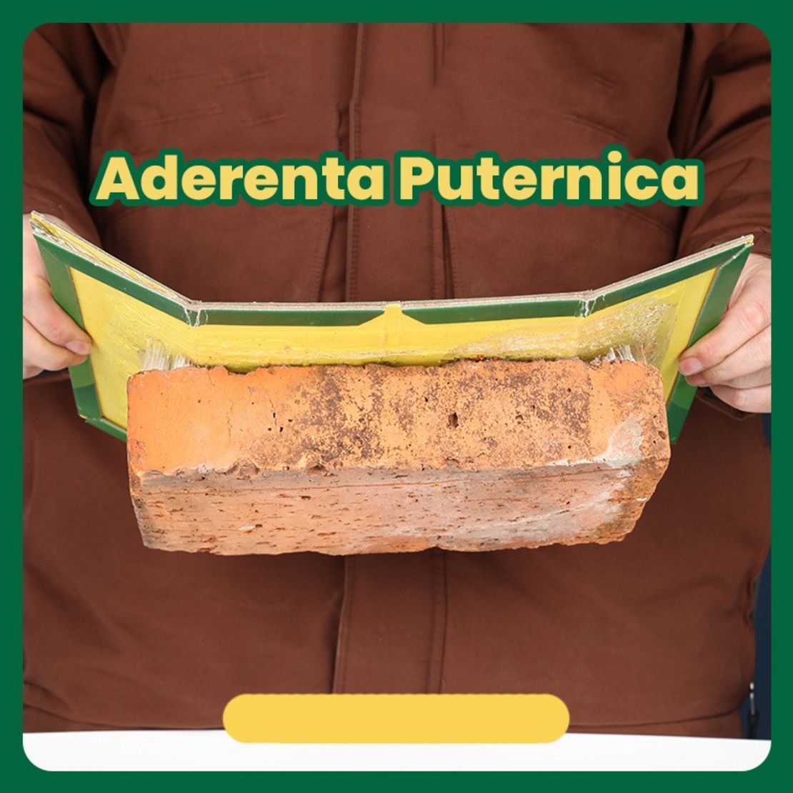 Capcana Autoadeziva pentru Soareci, Vafy, Placa Autoadeziva pentru Rozatoare cu Efect Puternic de Imobilizare, Capcana cu Lipici, pentru Uz Casnic, 21 x 15 xm Verde/Galben