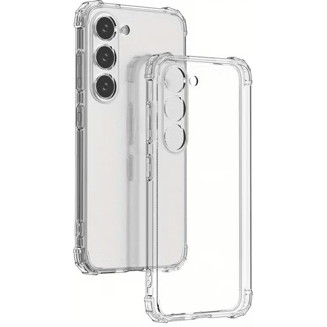 Husa de Protectie, Vafy, pentru Samsung Galaxy A35, TPU Protect Plus, cu Dust Plug, Transparent