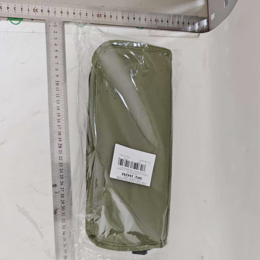 Scaun Taburet Pliabil pentru Camping, Vafy, pentru Adulti, Scaun Portabil, Pescuit, din Panza Oxford si Cadru Metalic, Mare 31 x 29 x 25 cm, Verde