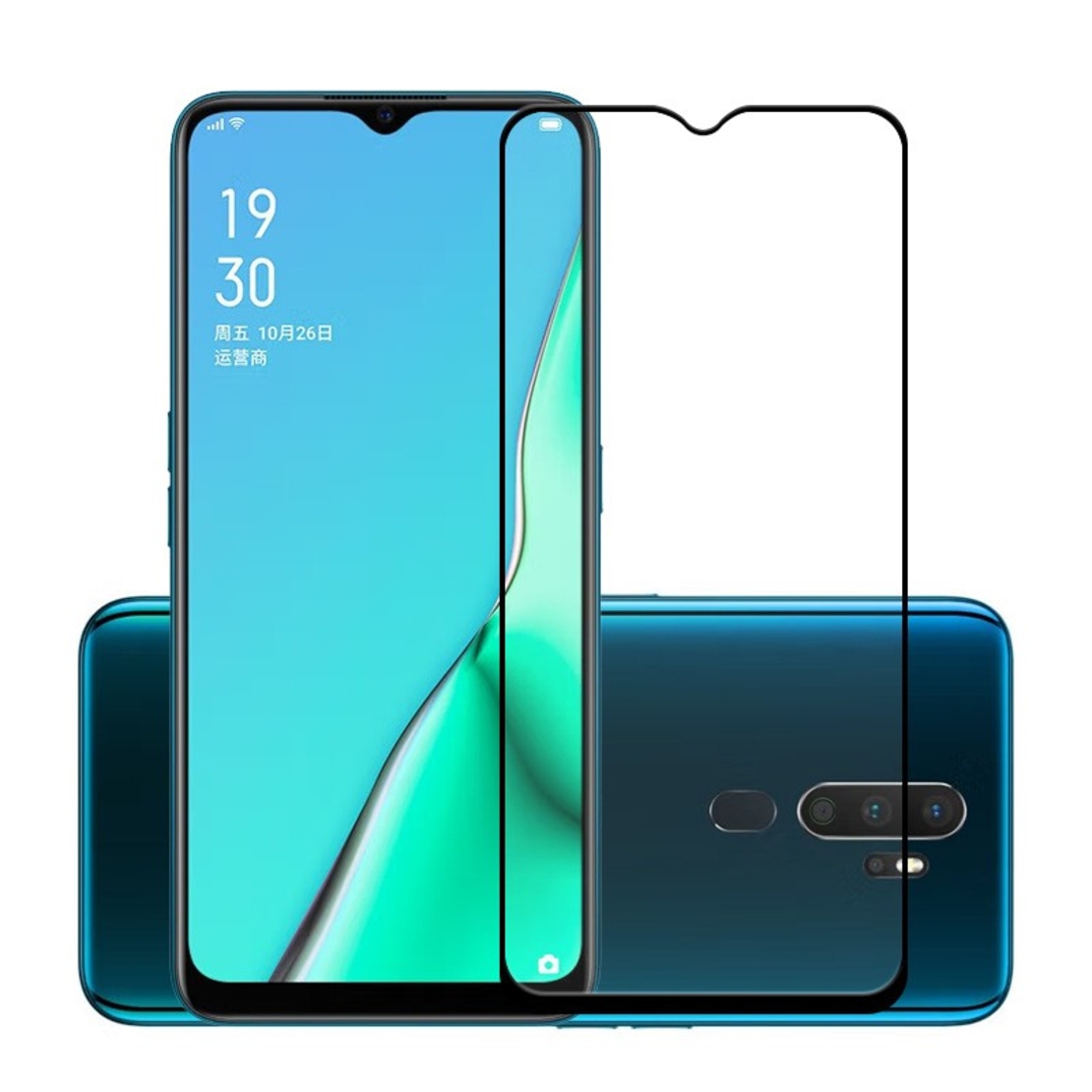 Folie Sticla Securizata pentru Oppo Reno 11F, Vafy, Sticla de Protectie Compatibila cu Oppo Reno 11F, 2.5D, HD, Transparenta