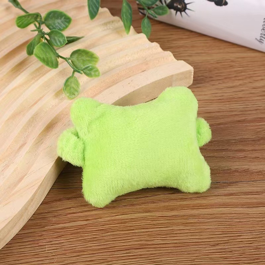 Suport de Mana, Flippy, Pernuta pentru Incheietura cu Banda Elastica, pentru Mouse, Moale, 7.5 x 7 cm, Verde