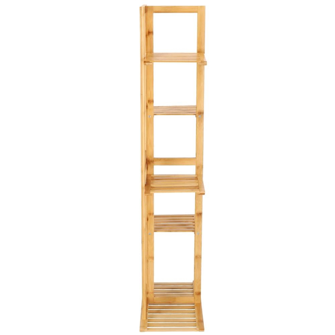 Stand de flori din lemn cu 6 etajere suport GA199, 102x40cm
