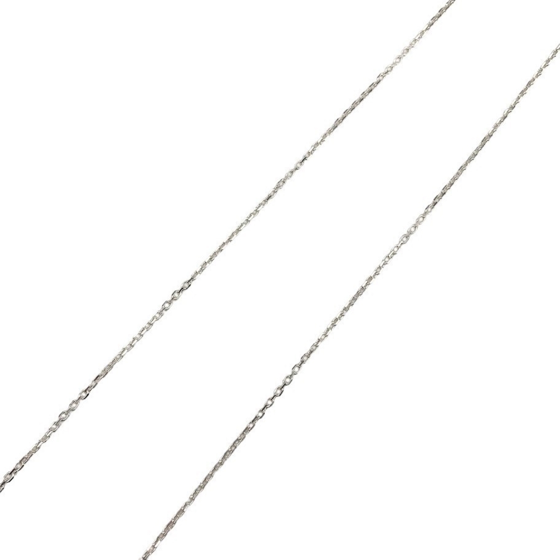 Lantisor din Argint 925, Zale Patrate 38 cm, 1.74 g
