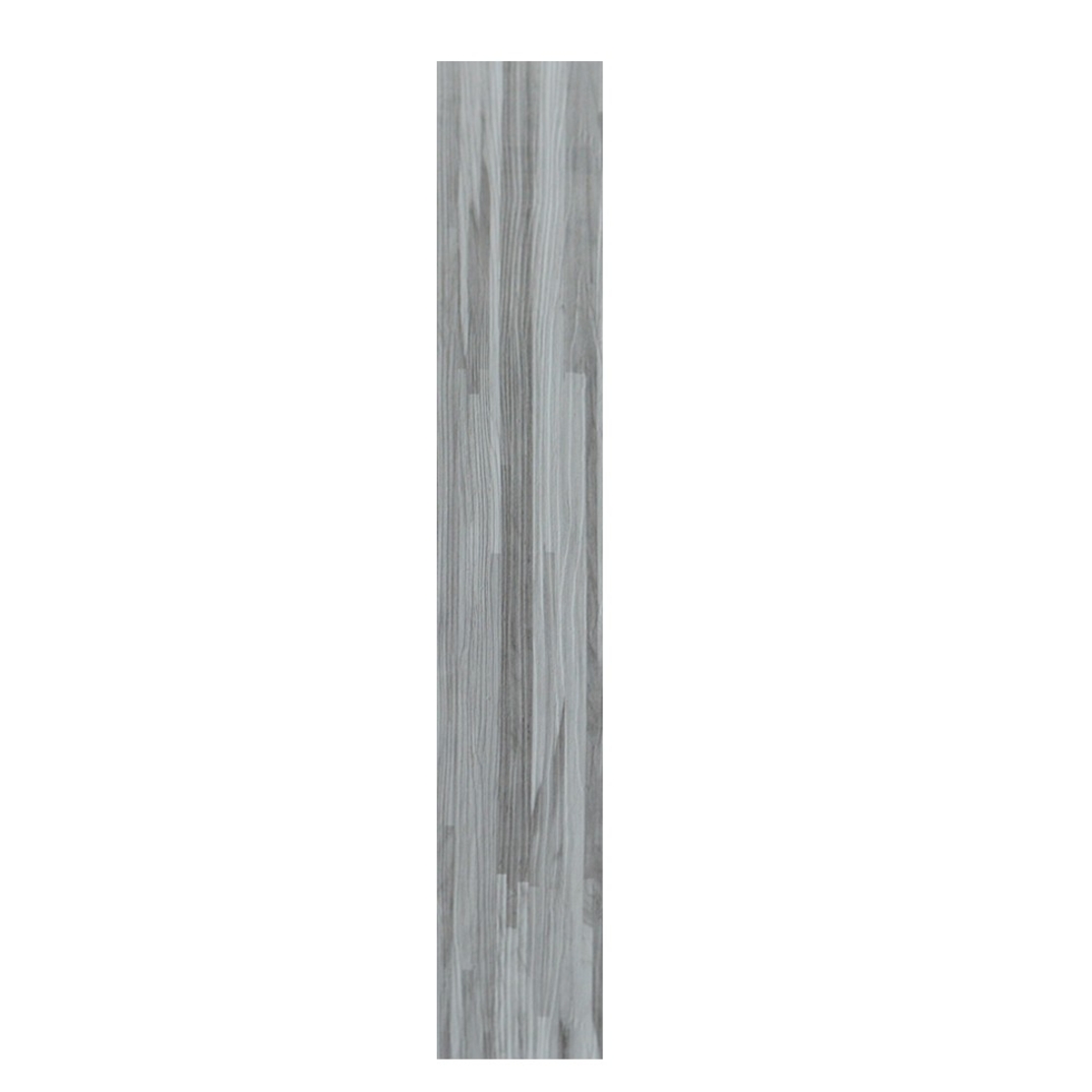 Set 36 Placi Autoadezive pentru Pardoseala, Vafy, din PVC, Impermeabil, Ignifug, Usor de Curatat, Dimensiune Placa 91.44 x 15.24 cm, Grosime 1.5 mm, Acoperire 5 m2, Model 4, Gri