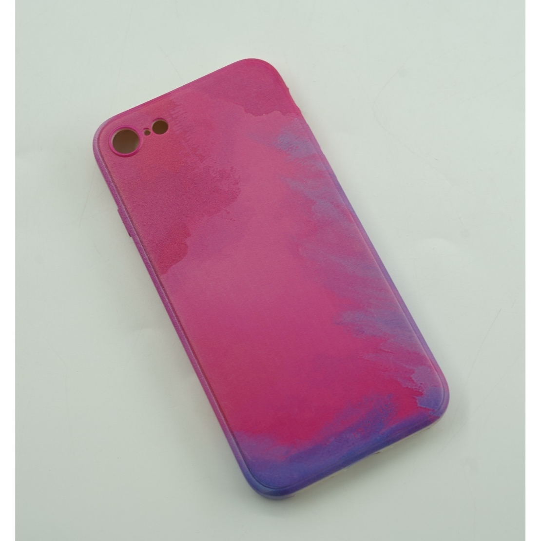 Husa protectie Vafy compatibila cu Apple iPhone 12 Mini Tpu Ombre, Roz/Mov