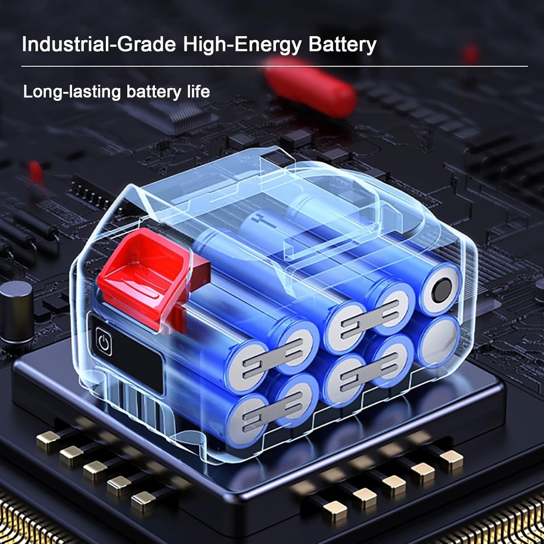 Suflanta de Aer Multifunctionala Portabila, Flippy, Incarcare Auto, pentru Gratar, Masina, Indepartare Frunze si Praf, 1500 mAh, Viteta de Rotatie 25000 RPM, 2 Baterii de Li si Incarcator, Buton Lateral, Bej