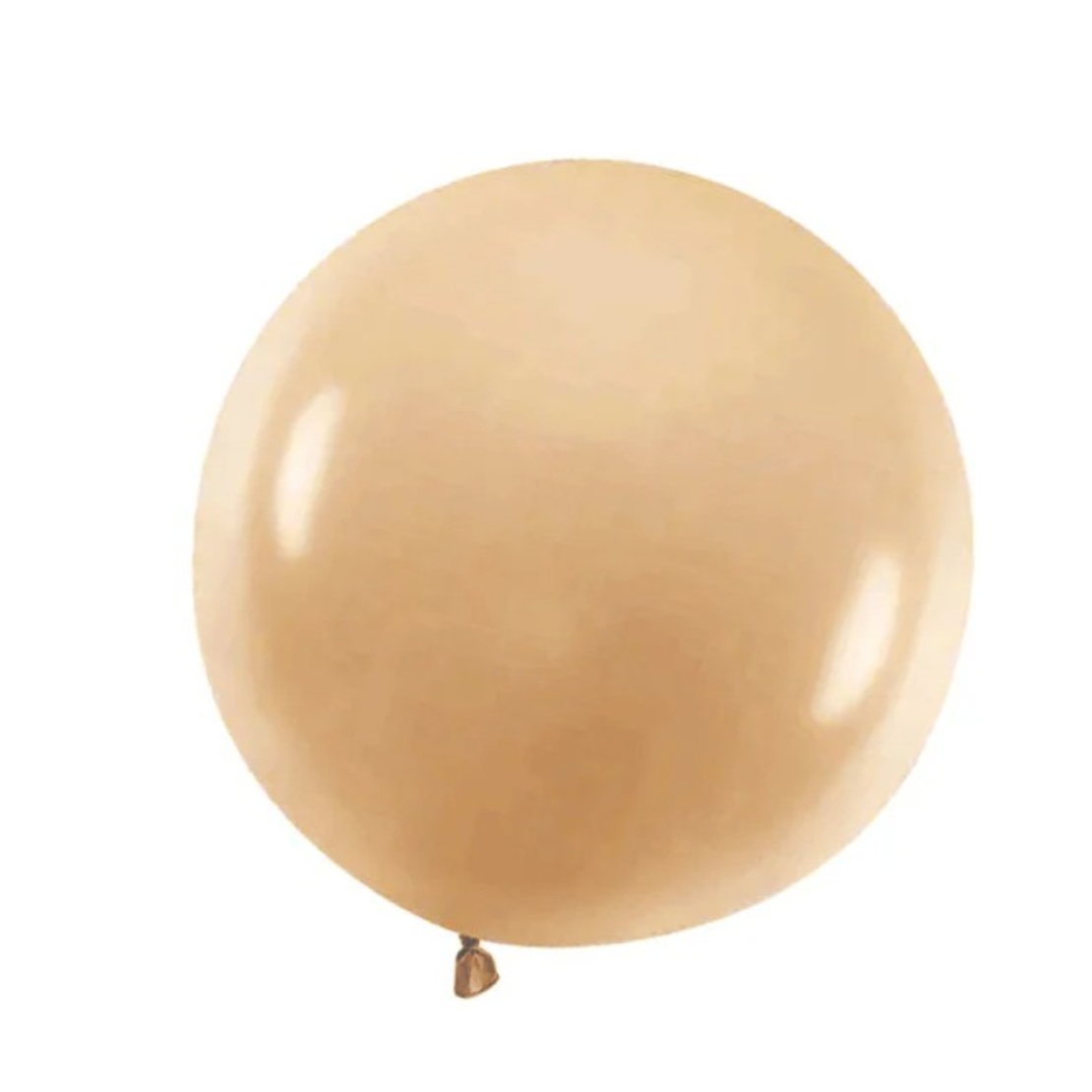Set 2 Baloane din Latex, Flippy, Model Party Jumbo, 90 cm, Auriu Argintiu, 35 g