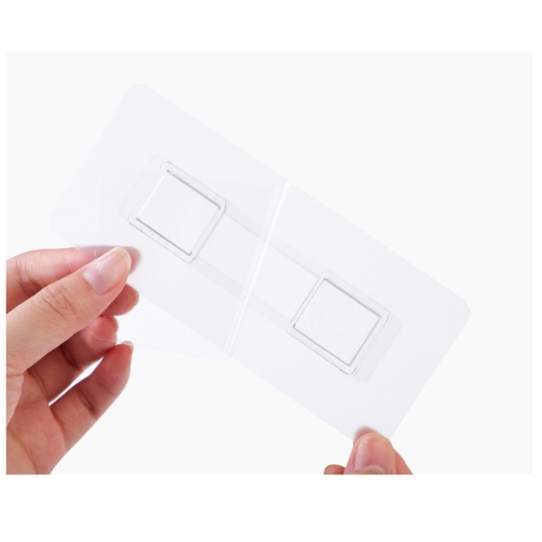 Savoniera Dubla, Flippy, de Perete, cu Compartiment de Scurgere, Montare prin Lipire, 26 x 8 x 4 cm, Gri/Alb
