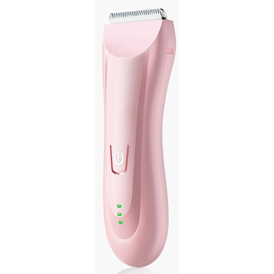 Masina De Tuns Bebelusi si Copii, Vafy, Lame Cermice si Inox, Fara Fir, Functie Anti Taiere, Silentios, 50 W, Rezistent la Apa, 2 Accesorii, Incarcator USB, Roz deschis