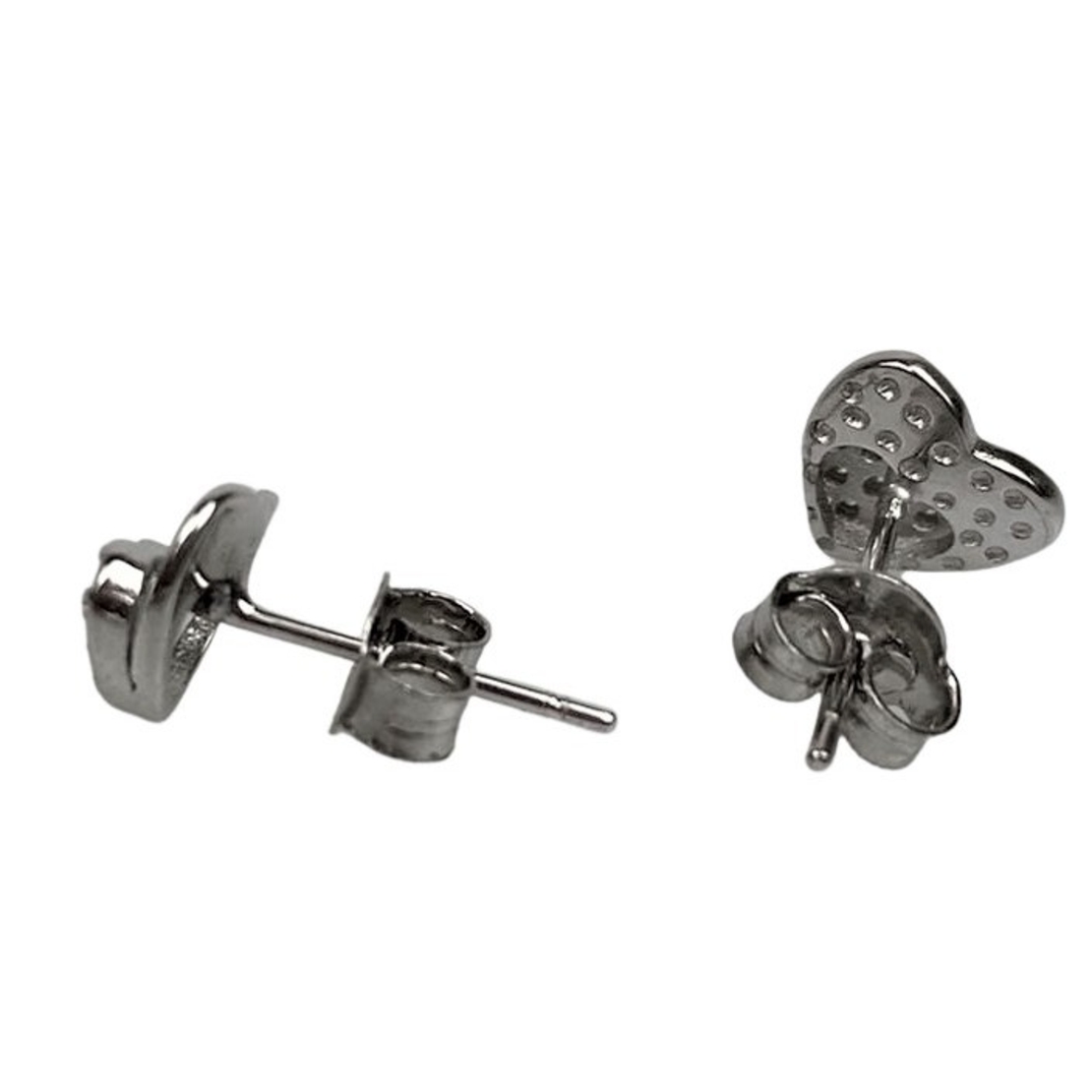 Cercei Argint 925 Inima Dubla, 1.32 g