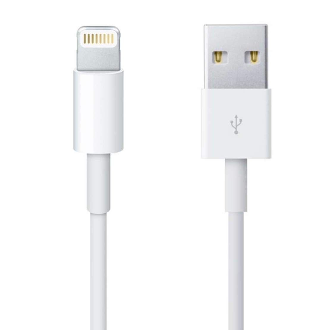Cablu de date si incarcare Apple, Lightning to USB, Alb