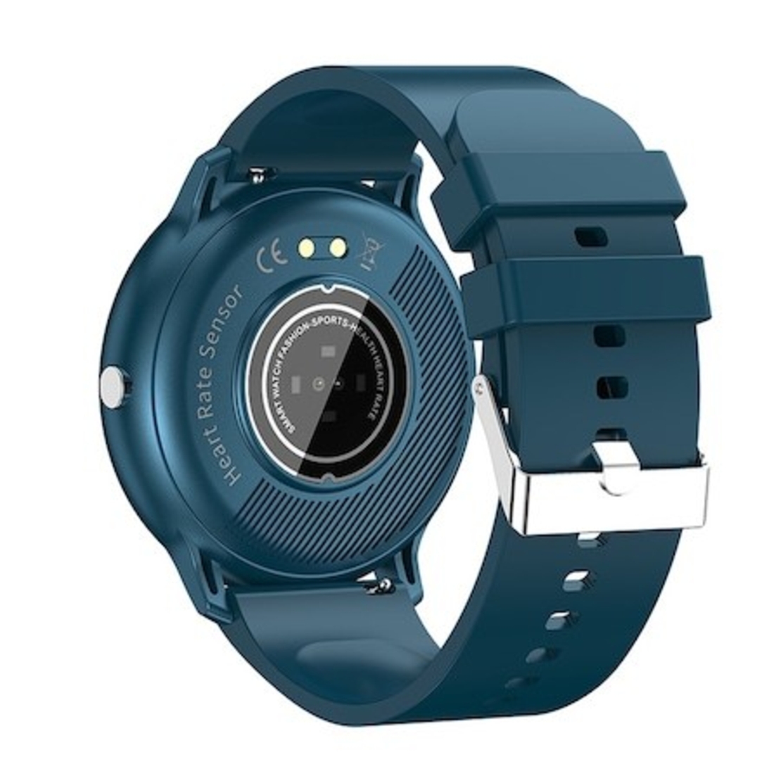 Ceas smartwatch si bratara fitness Vafy ZL02D, oxigen, ritm cardiac, pedometru, notificari, IP67, Compatibil cu Android/iOS, vibratii, multi sport, Albastru inchis