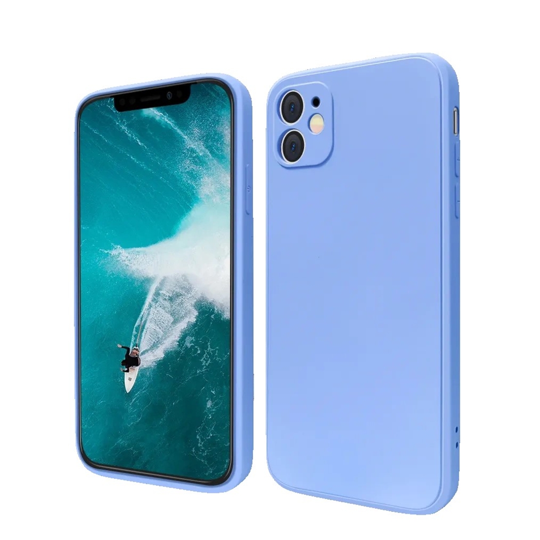 Husa pentru Apple iPhone 14 Pro Max Vafy, Liquid Silicone, cu Microfibra pe interior, Protectie Antisoc, Lilac Purple( Mov)