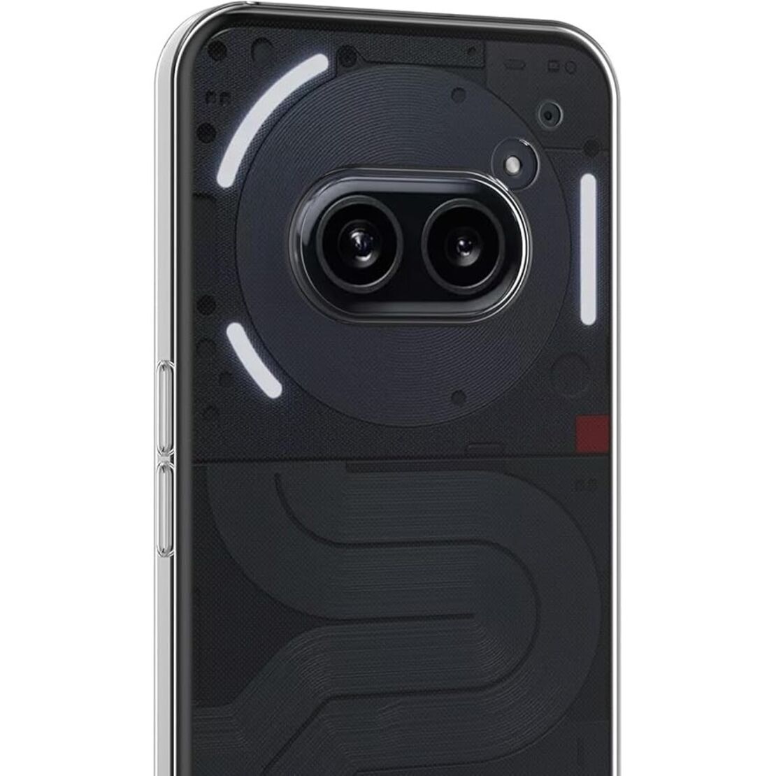 Husa de Protectie, Vafy, Compatibil cu Nothing Phone 2A, Silicon TPU, Protectie camere, Transparent