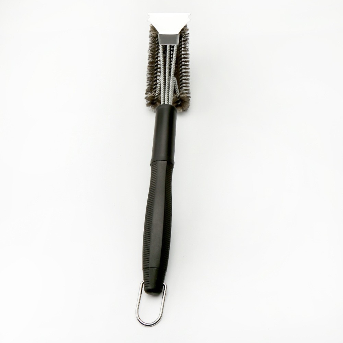 Perie de Sarma pentru Gratar, Flippy, Maner 45 cm, din Otel inoxidabil, 45X7X10, Negru