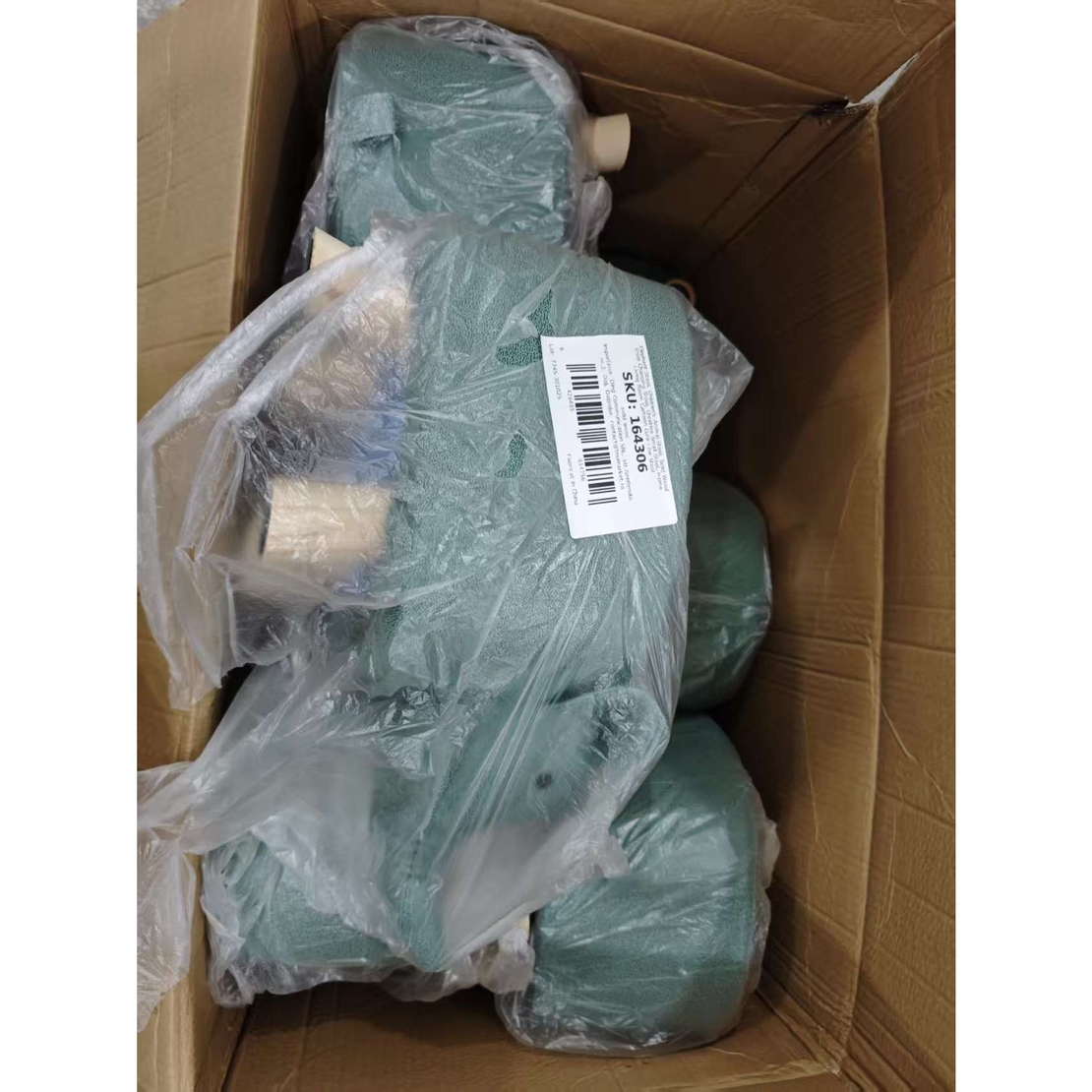Taburet pentru Copii, Vafy, Scaun Tip Taburet, Model Elefant, din Lemn Masiv, Scaun pentru Copii, 30 x 25 x 25 cm, Albastru