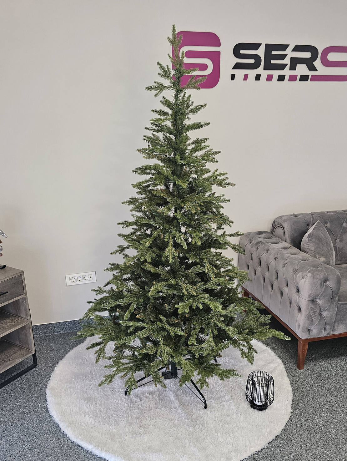 Brad artificial Christmas Deluxe by Sersimo, Nature, 2D+3D, 190cm