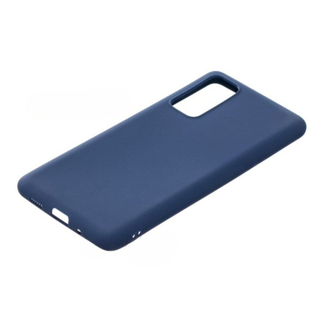 Husa protectie Vafy compatibila cu Samsung Galaxy S21 Ultra Liquid Silicone Case Albastru