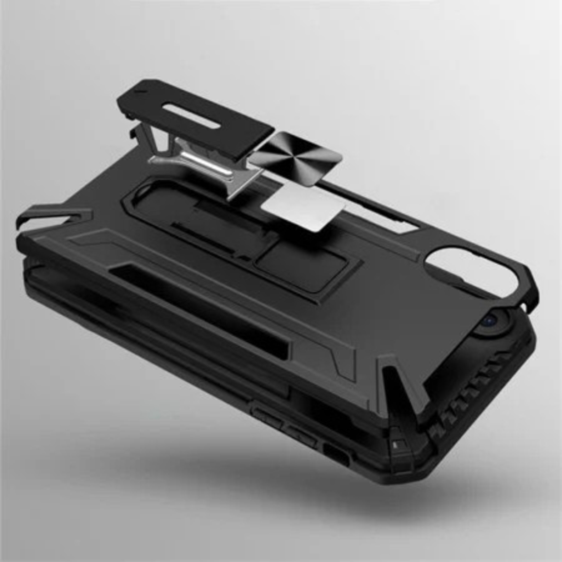 Husa de protectie Vafy pentru Apple iPhone 13 Mini Defender Sergeant Brave cu suport,Negru